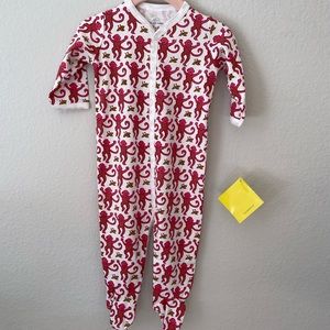 Roberta Roller Rabbit monkey onesie